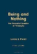 Livre Relié Being and Nothing de Puntel Lorenz B.