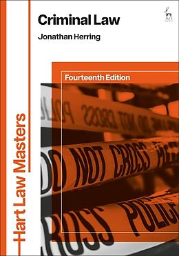 Livre Relié Criminal Law de Herring Jonathan