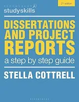 Kartonierter Einband Dissertations and Project Reports von Stella Cottrell