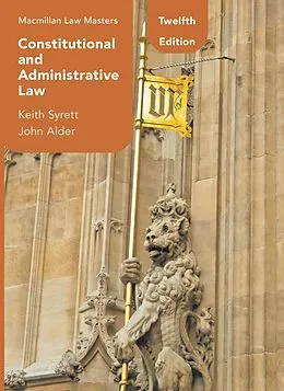 E-Book (epub) Constitutional and Administrative Law von Keith Syrett, John Alder