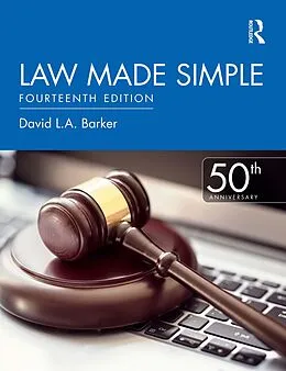 E-Book (epub) Law Made Simple von David L. A. Barker