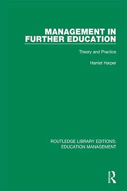 E-Book (epub) Management in Further Education von Harriet Harper