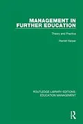 E-Book (pdf) Management in Further Education von Harriet Harper