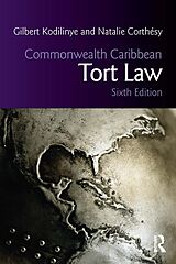 eBook (pdf) Commonwealth Caribbean Tort Law de Gilbert Kodilinye, Natalie Corthesy