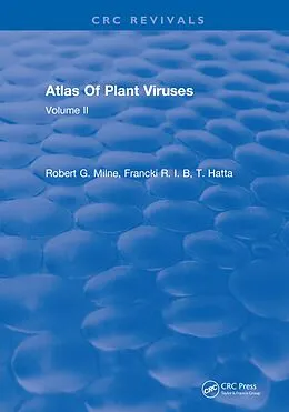 PDF Atlas Of Plant Viruses von Milne Francki R. I. B