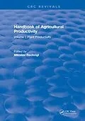 E-Book (pdf) Handbook of Agricultural Productivity von Miloslav Rechcigl