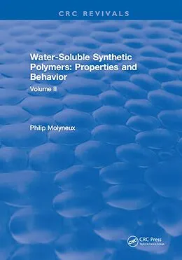 PDF Water-Soluble Synthetic Polymers von Philip Molyneux