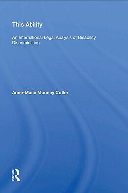 eBook (pdf) This Ability de Anne-Marie Mooney Cotter