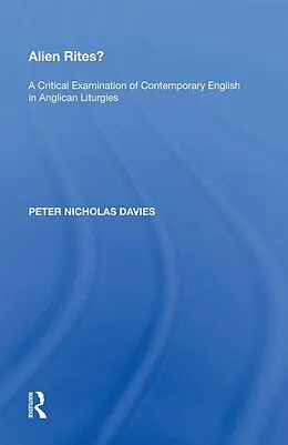 E-Book (epub) Alien Rites? von Peter Nicholas Davies