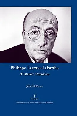 E-Book (epub) Philippe Lacoue-Labarthe von John Mckeane