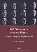 E-Book (epub) Oral Narration in Modern French von Janice Carruthers