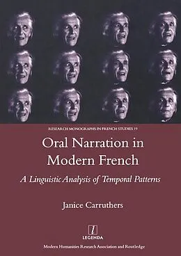E-Book (epub) Oral Narration in Modern French von Janice Carruthers
