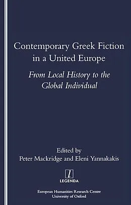 E-Book (pdf) Contemporary Greek Fiction in a United Europe von Peter Mackridge