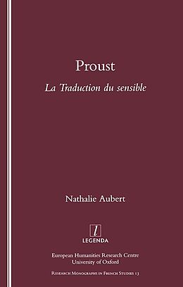 eBook (epub) Proust de Nathalie Aubert