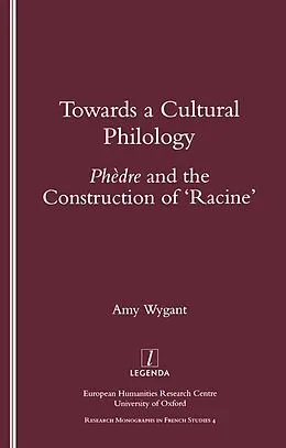E-Book (epub) Towards a Cultural Philology von Amy Wygant
