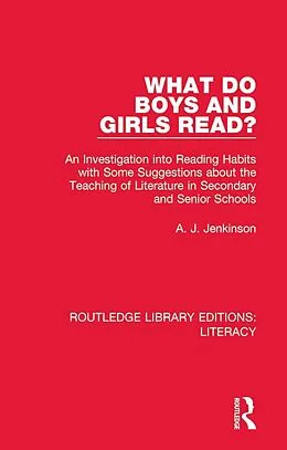 E-Book (epub) What do Boys and Girls Read? von A. J. Jenkinson