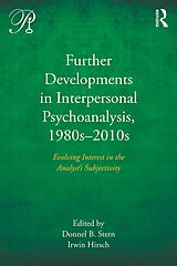 eBook (epub) Further Developments in Interpersonal Psychoanalysis, 1980s-2010s de 