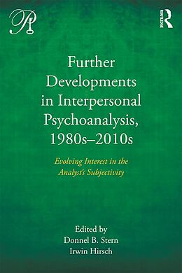 eBook (epub) Further Developments in Interpersonal Psychoanalysis, 1980s-2010s de 