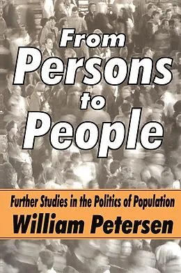 E-Book (pdf) From Persons to People von William Petersen