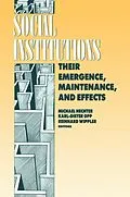 E-Book (pdf) Social Institutions von Karl-Dieter Opp