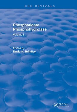 E-Book (epub) Phosphatidate Phosphohydrolase (1988) von David N. Brindley