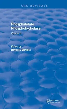 E-Book (epub) Phosphatidate Phosphohydrolase (1988) von David N. Brindley