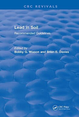 E-Book (pdf) Lead in Soil von Bobby G. Wixson, Brian E. Davies