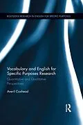 E-Book (pdf) Vocabulary and English for Specific Purposes Research von Averil Coxhead