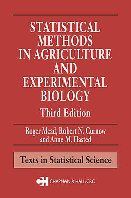 eBook (pdf) Statistical Methods in Agriculture and Experimental Biology de Roger Mead