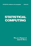 PDF Statistical Computing von William J. Kennedy