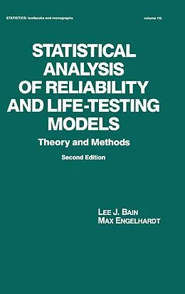 E-Book (epub) Statistical Analysis of Reliability and Life-Testing Models von Lee Bain, Max Englehardt