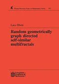E-Book (pdf) Random Geometrically Graph Directed Self-Similar Multifractals von Lars Olsen