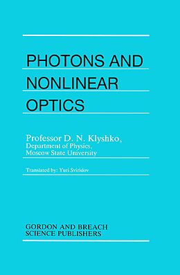 E-Book (pdf) Photons Nonlinear Optics von D. N. Klyshko