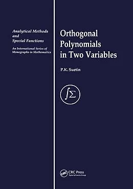 ePUB Orthogonal Polynomials in Two Variables von P. K. Suetin