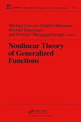 eBook (epub) Nonlinear Theory of Generalized Functions de 