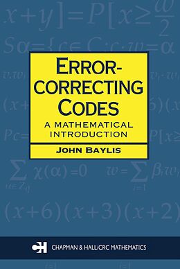 E-Book (epub) Error Correcting Codes von D J. Baylis