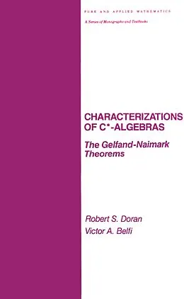 E-Book (epub) Characterizations of C* Algebras von Robert Doran