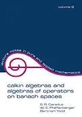 E-Book (epub) Calkin Algebras and Algebras of Operators on Banach Spaces von S. R. Caradus, W. E. Pfaffenberger, Bertram Tood