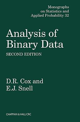 E-Book (epub) Analysis of Binary Data von D. R. Cox