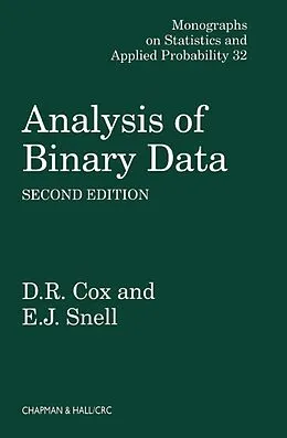 ePUB Analysis of Binary Data von D. R. Cox