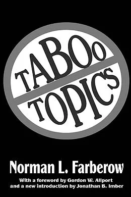 E-Book (pdf) Taboo Topics von Norman L. Farberow