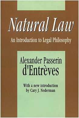 E-Book (epub) Natural Law von Alexander Passerin D'Entreves