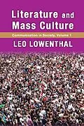 ePUB Literature and Mass Culture von Leo Lowenthal