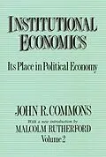 E-Book (epub) Institutional Economics von Malcolm Rutherford