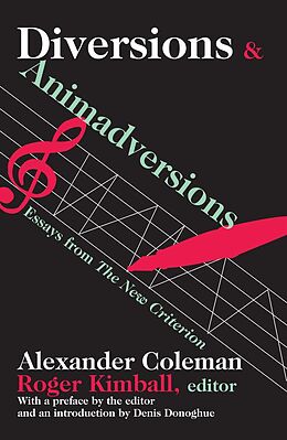 E-Book (epub) Diversions and Animadversions von Alexander Coleman