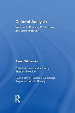 E-Book (pdf) Cultural Analysis von Aaron Wildavsky