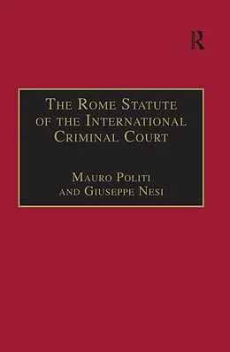 E-Book (pdf) The Rome Statute of the International Criminal Court von Mauro Politi, Giuseppe Nesi
