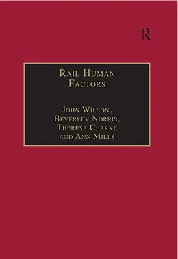 E-Book (pdf) Rail Human Factors von John Wilson, Beverley Norris, Ann Mills