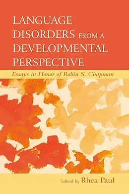 E-Book (epub) Language Disorders From a Developmental Perspective von 