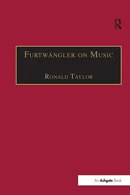 E-Book (epub) Furtwängler on Music von Ronald Taylor